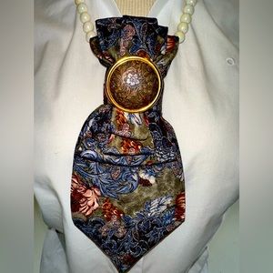 Exquisite Repurposed Men’s Ties with Versatile Styling Options